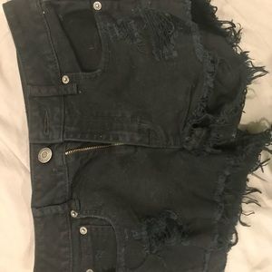 American eagle size 2 shorts black